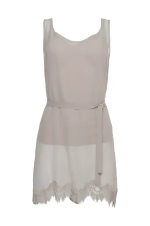 Sheer Silk Tank Top