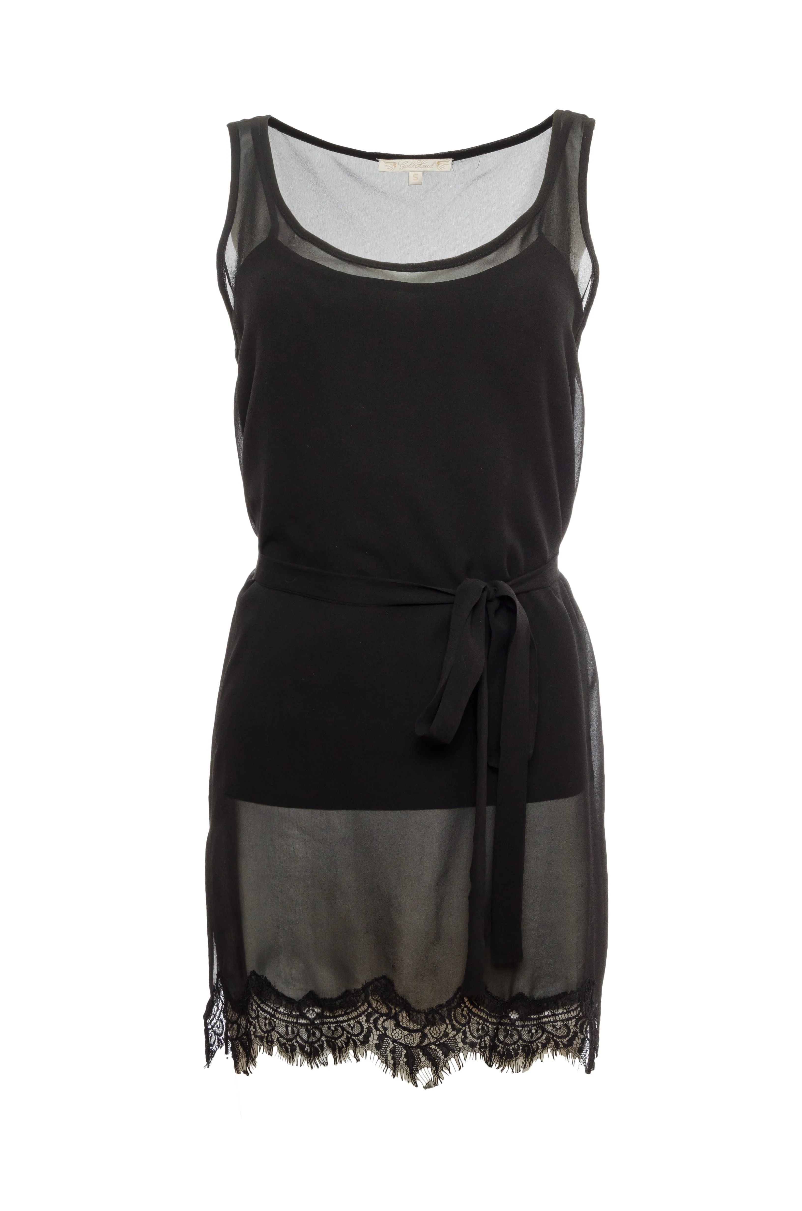 Sheer Silk Tank Top