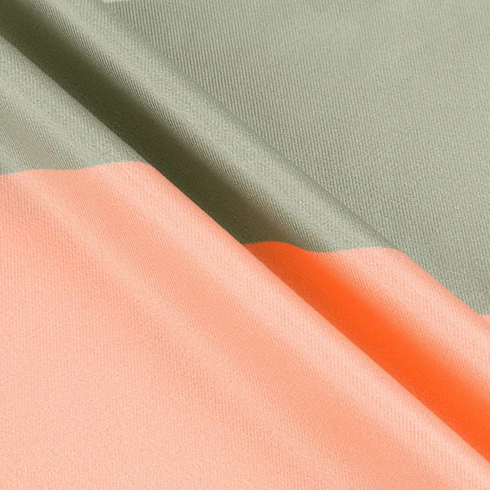 Short Rainbow Striped Nightgown