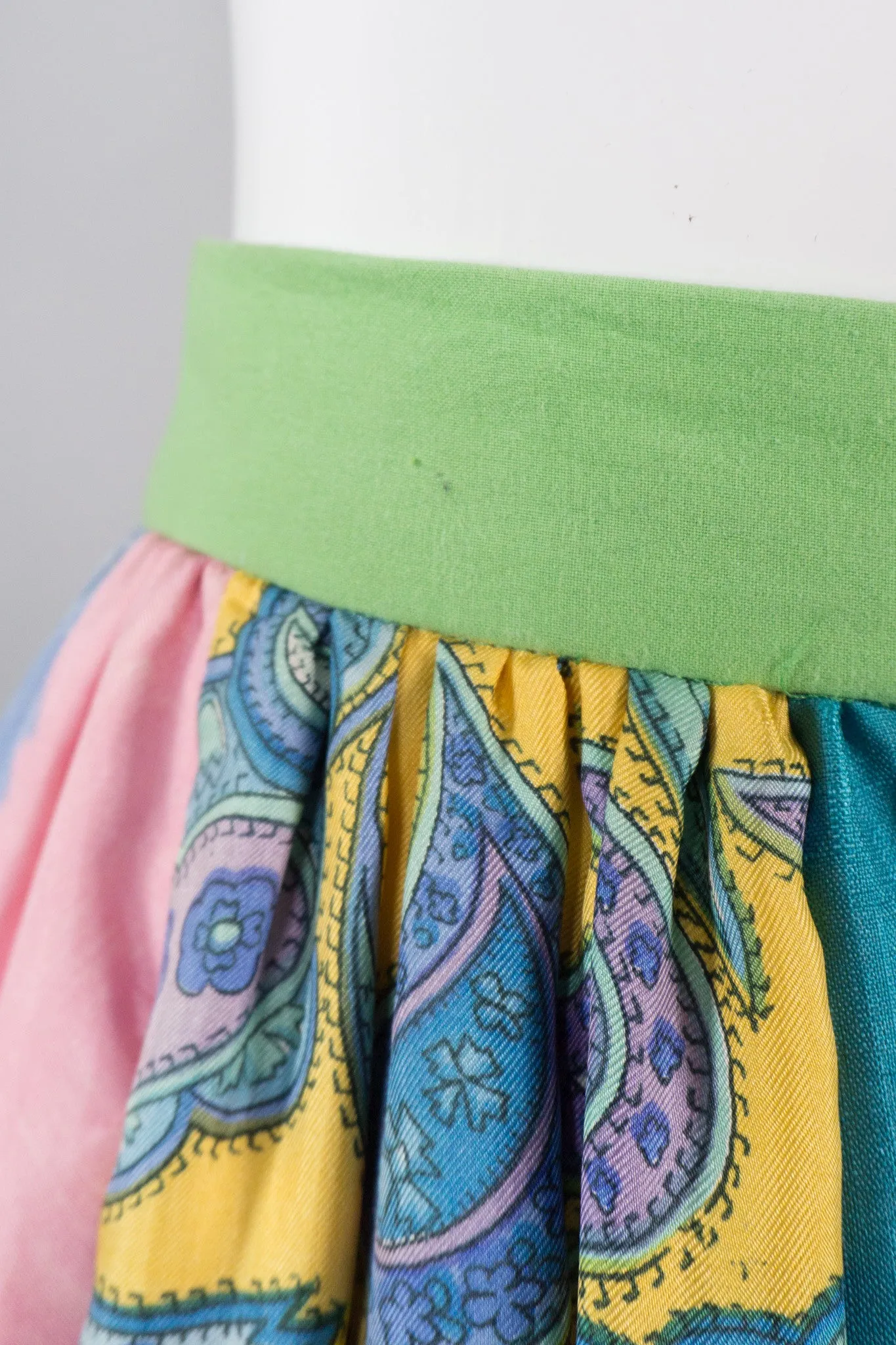 Silk Patchwork Coulottes