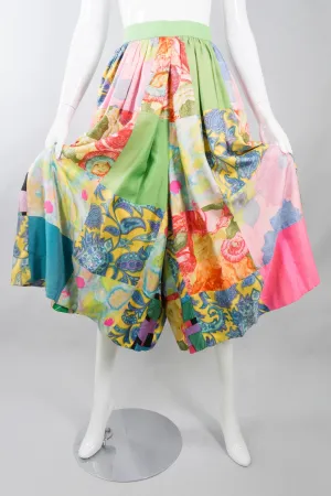 Silk Patchwork Coulottes