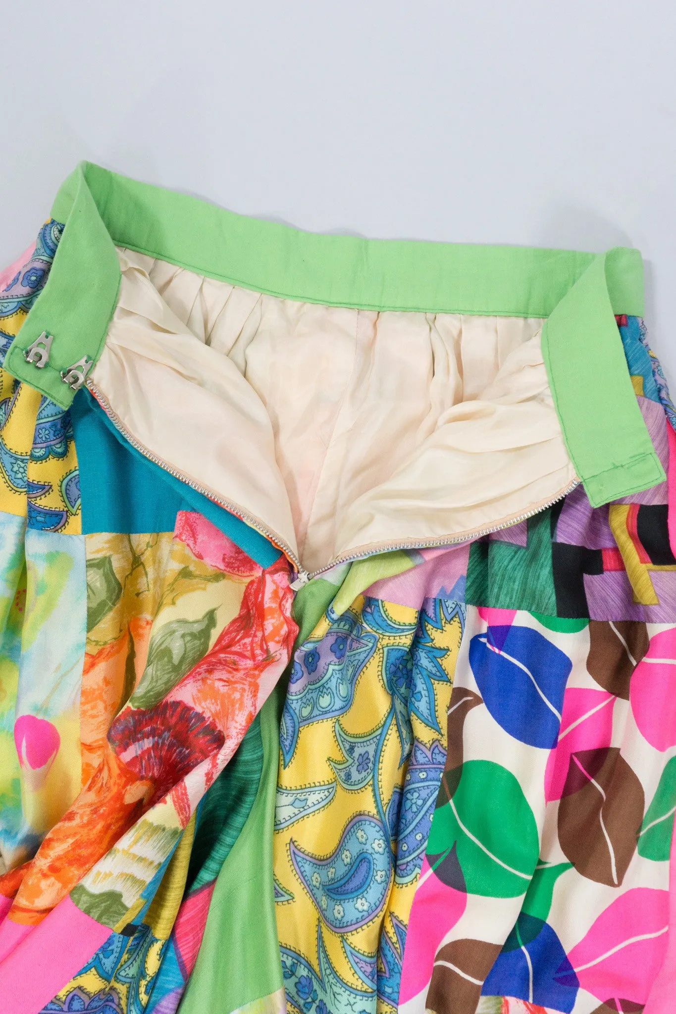 Silk Patchwork Coulottes