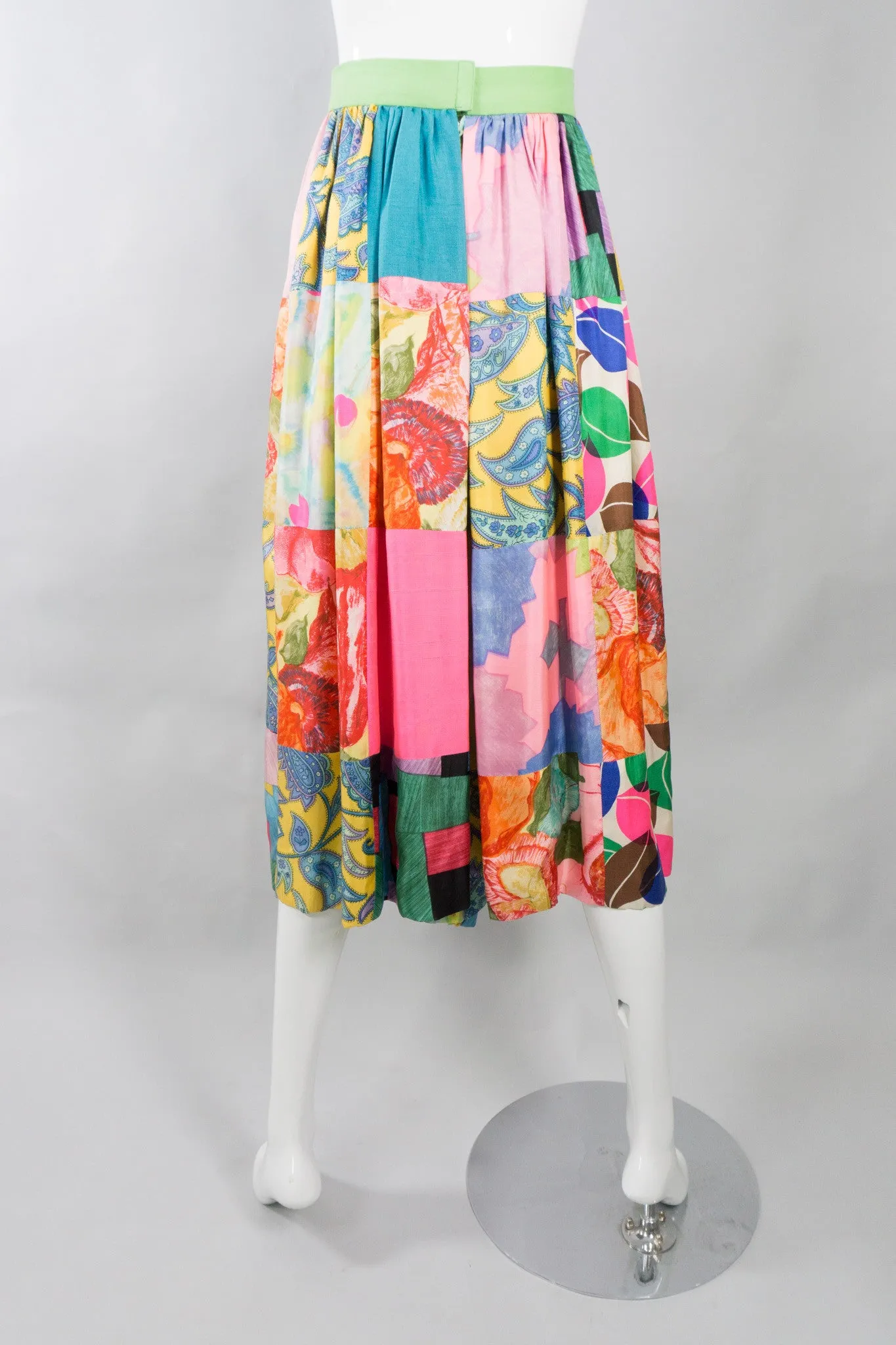 Silk Patchwork Coulottes