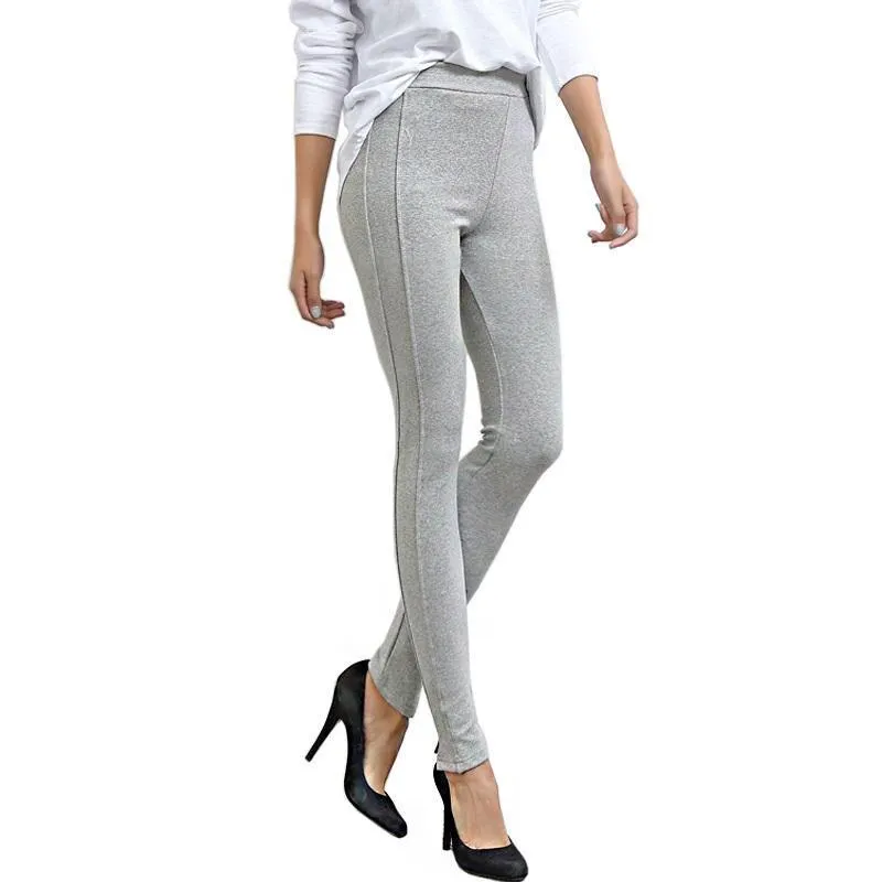 Solid Patchwork Leggings