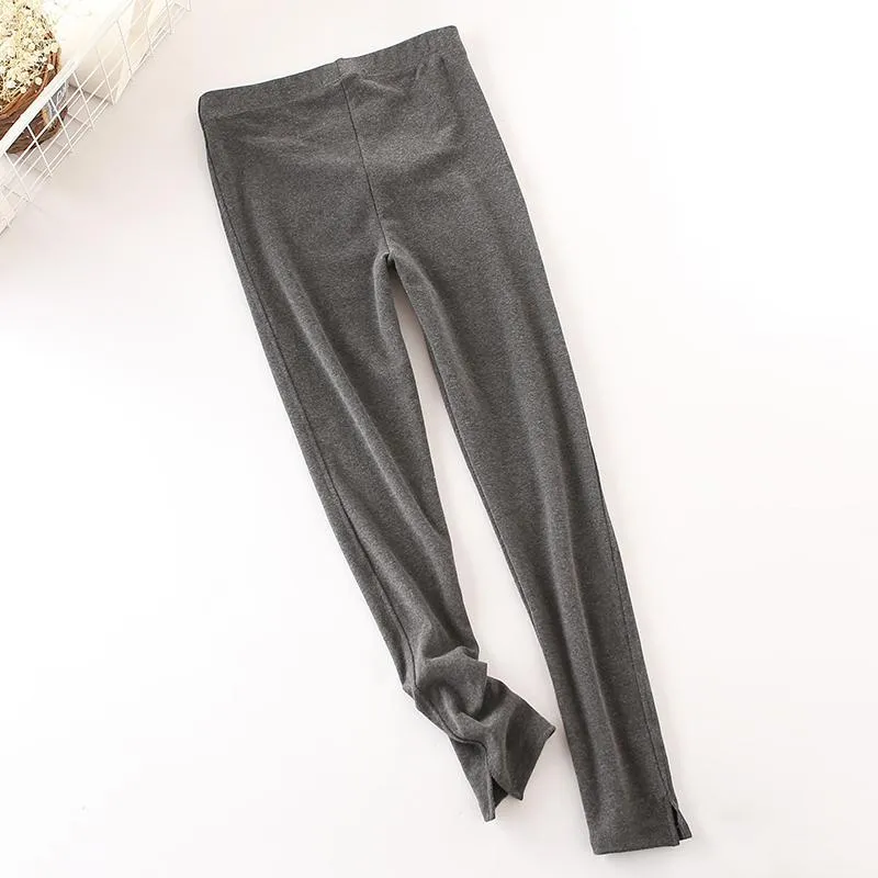 Solid Patchwork Leggings