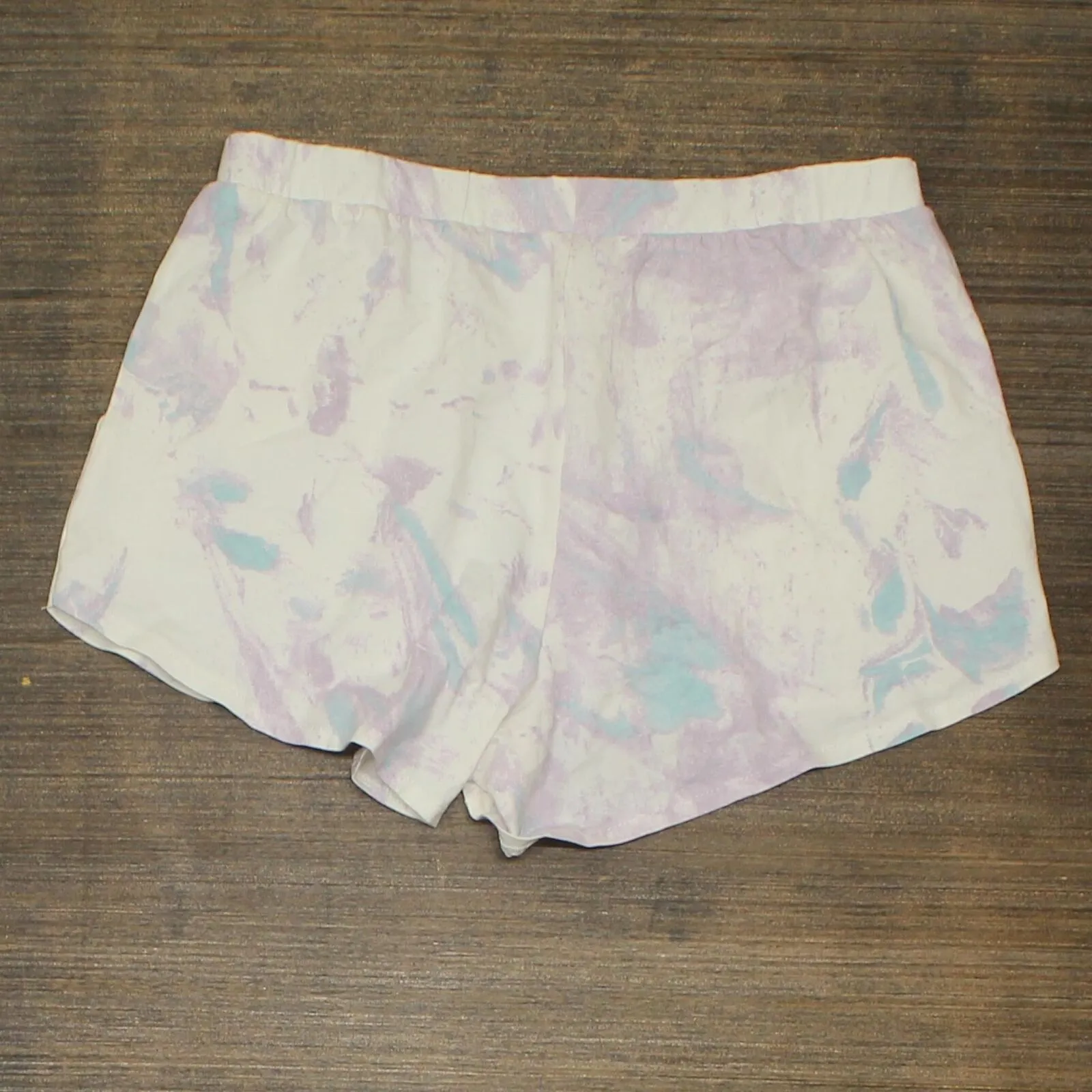 Stars Above Womens Knit Stretch Pajama Sleep Lounge Shorts 1629E Purple Multi XS