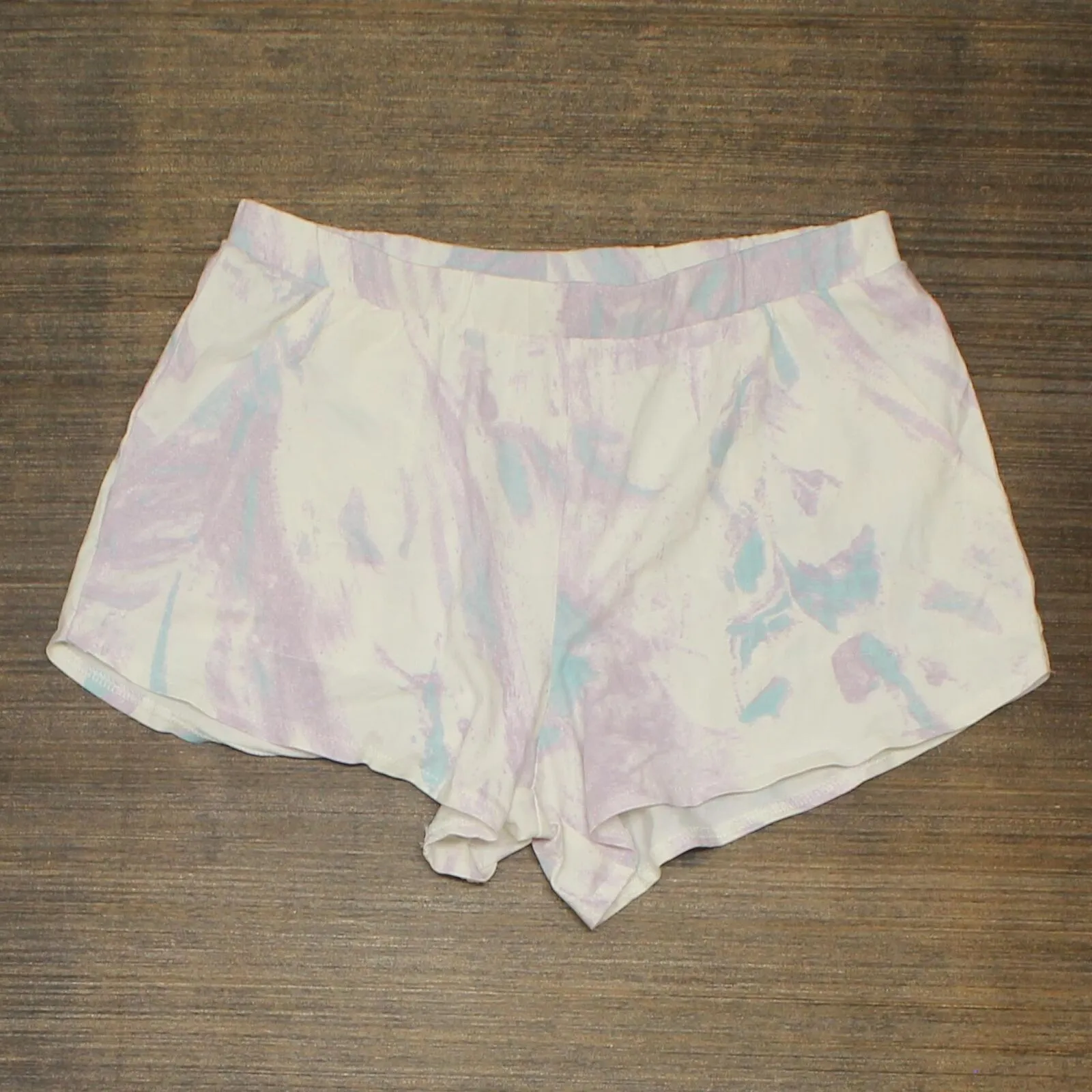 Stars Above Womens Knit Stretch Pajama Sleep Lounge Shorts 1629E Purple Multi XS
