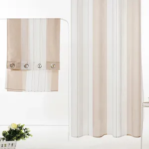 Stella Striped Sheer Curtains (1 Panel)