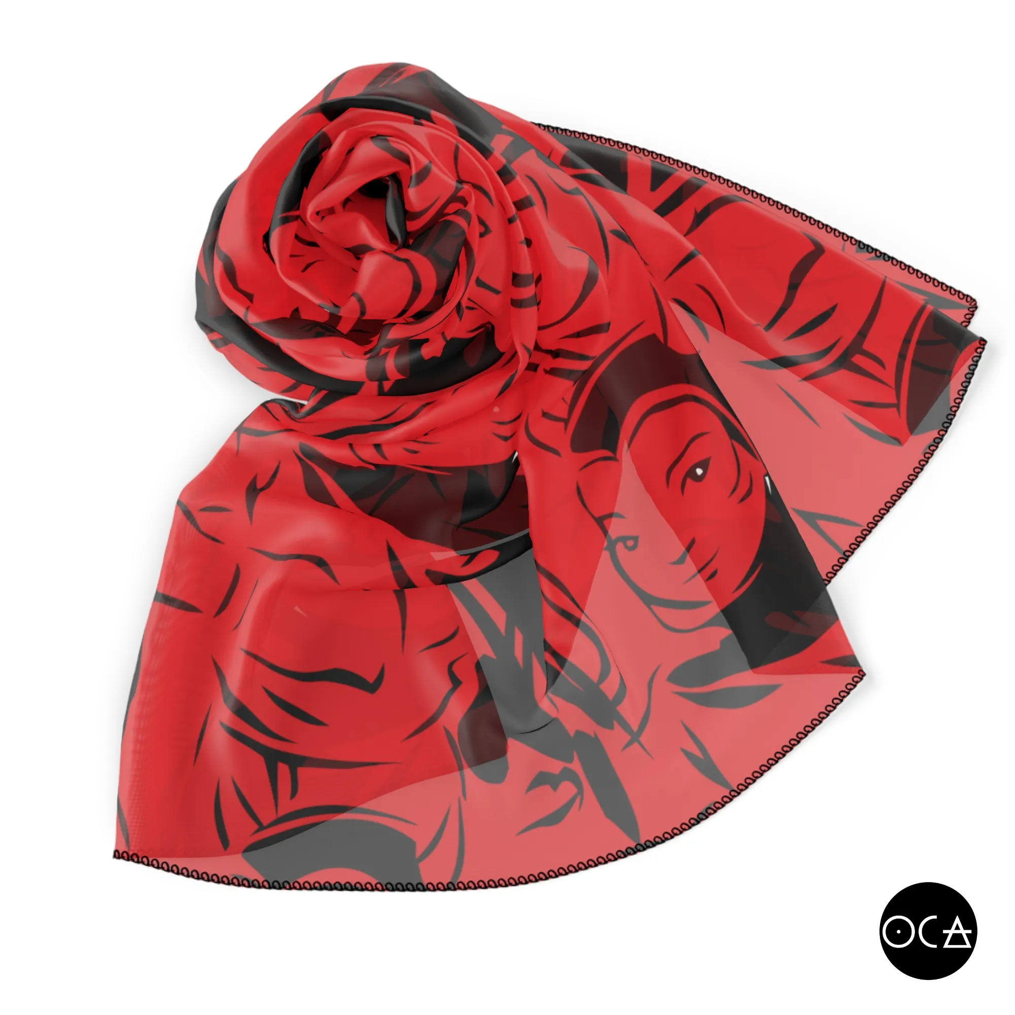 Storyscarf: SheDevil (Sheer Scarf/Multiple Colors)