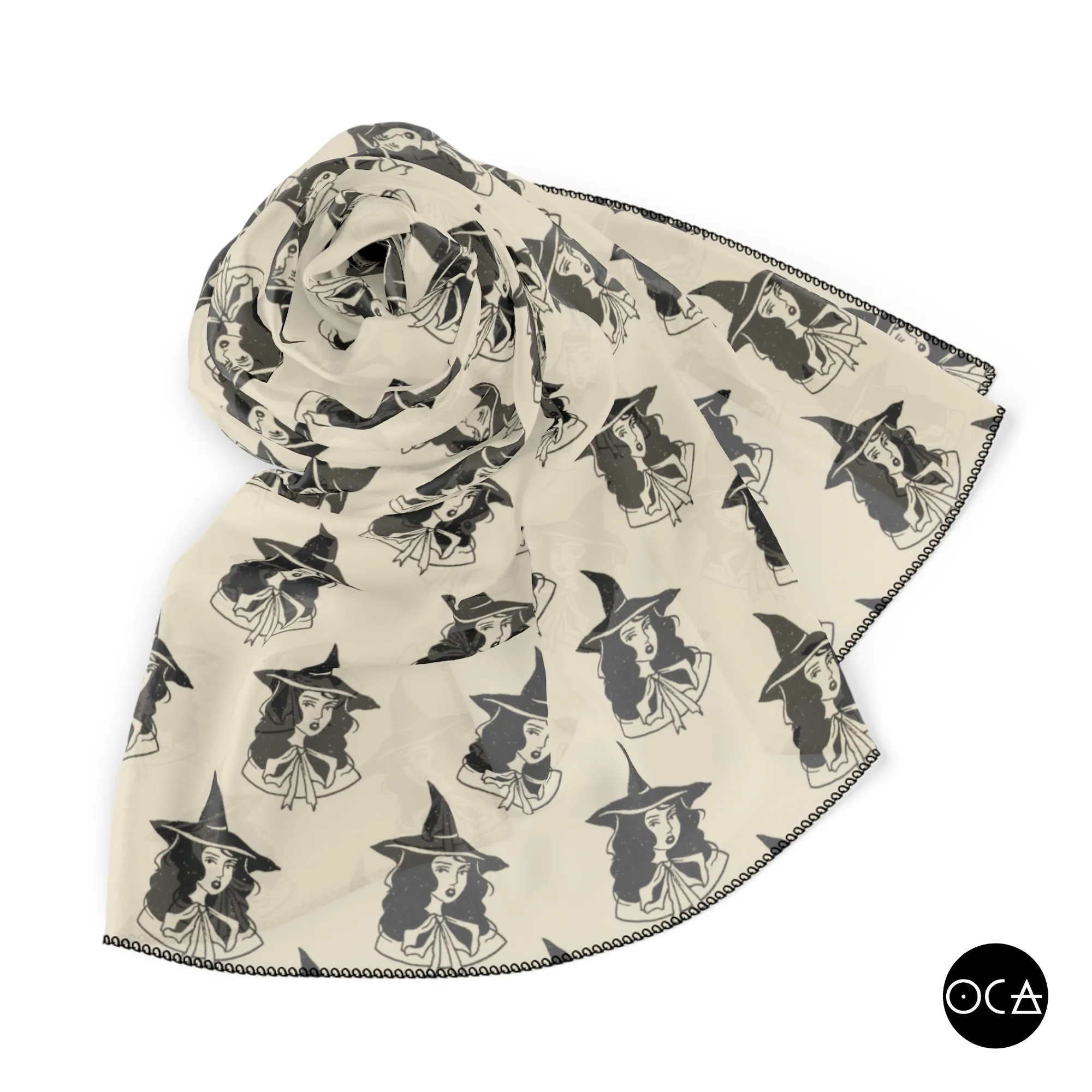 Storyscarf: Witchy Ways (Sheer Scarf/Multiple Colors)
