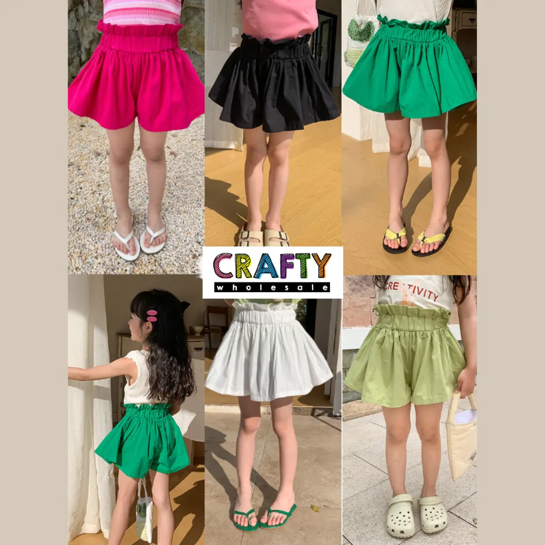 Supersoft Girls Summer Shorts- Sage