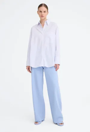 Tanvi Shirt - Blue Shadow Stripe