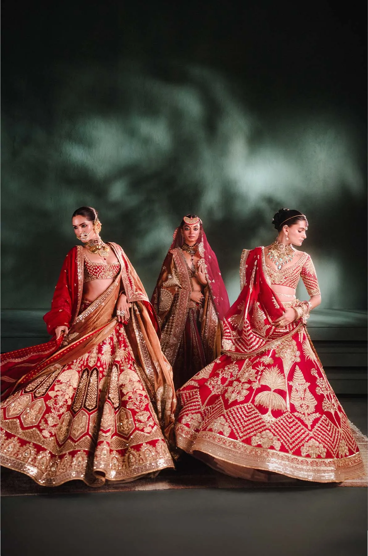 The Anar Bagh Lehenga [with original dupatta][without veil]
