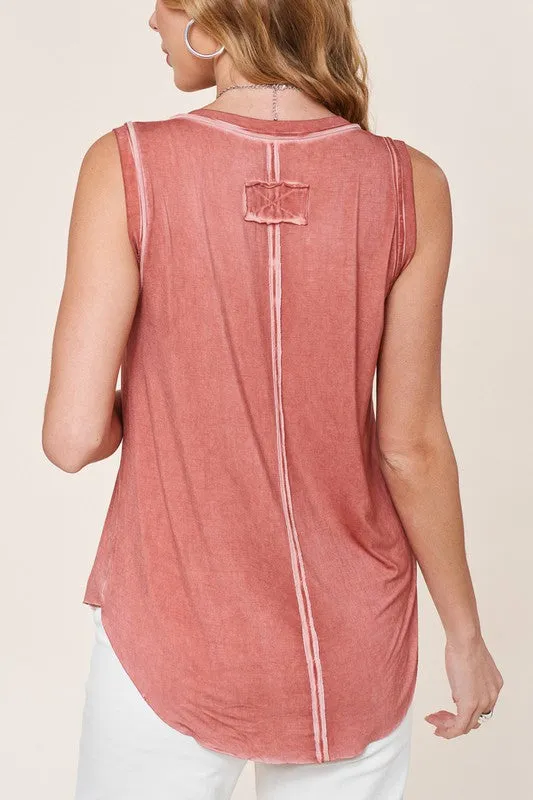 The Ashby Dyed Tank