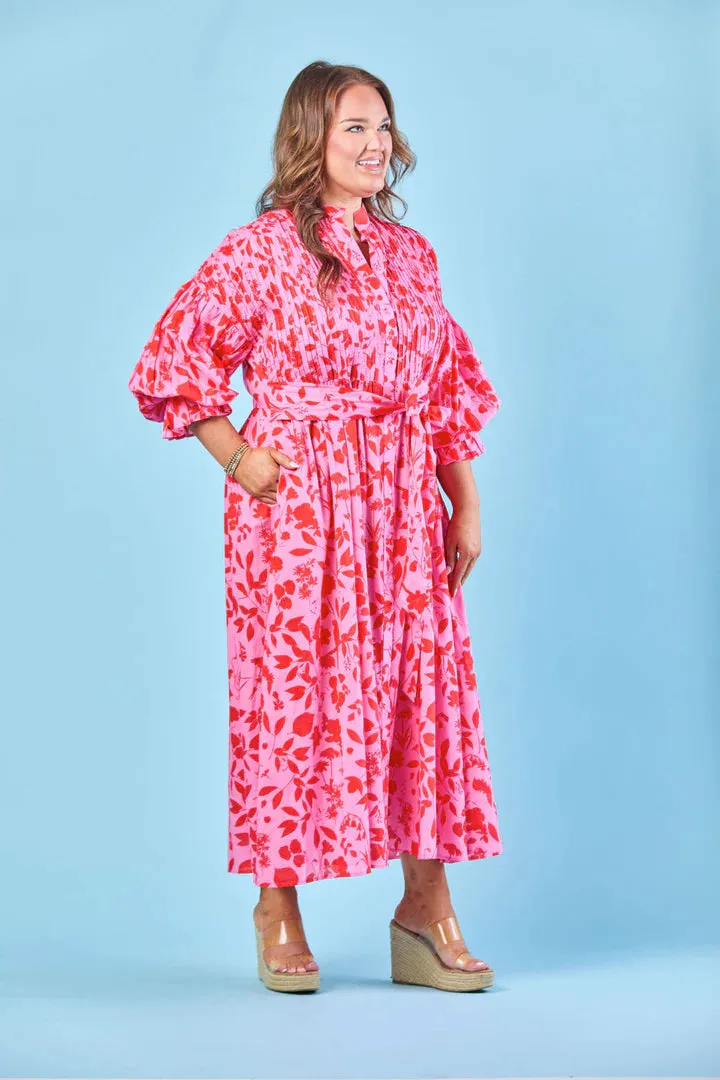 The Every Body Dress (Raspberry Wildflower)