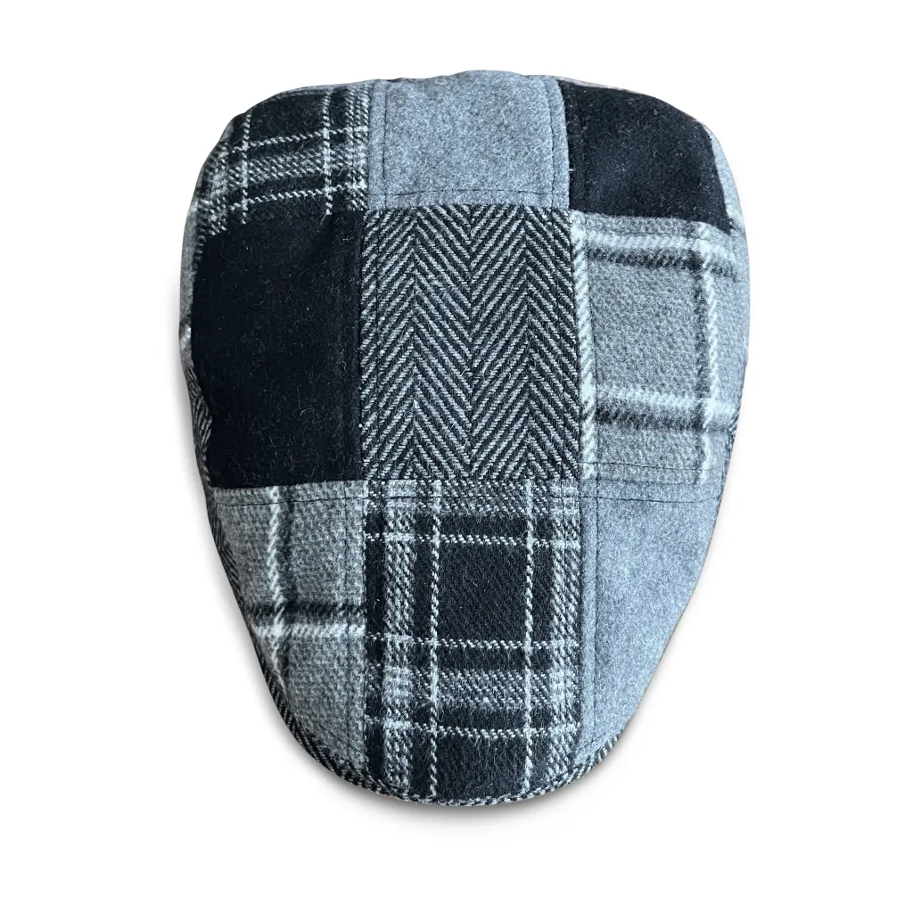 The Lunchbox Blackbox Edition Boston Scally Cap - Black Plaid