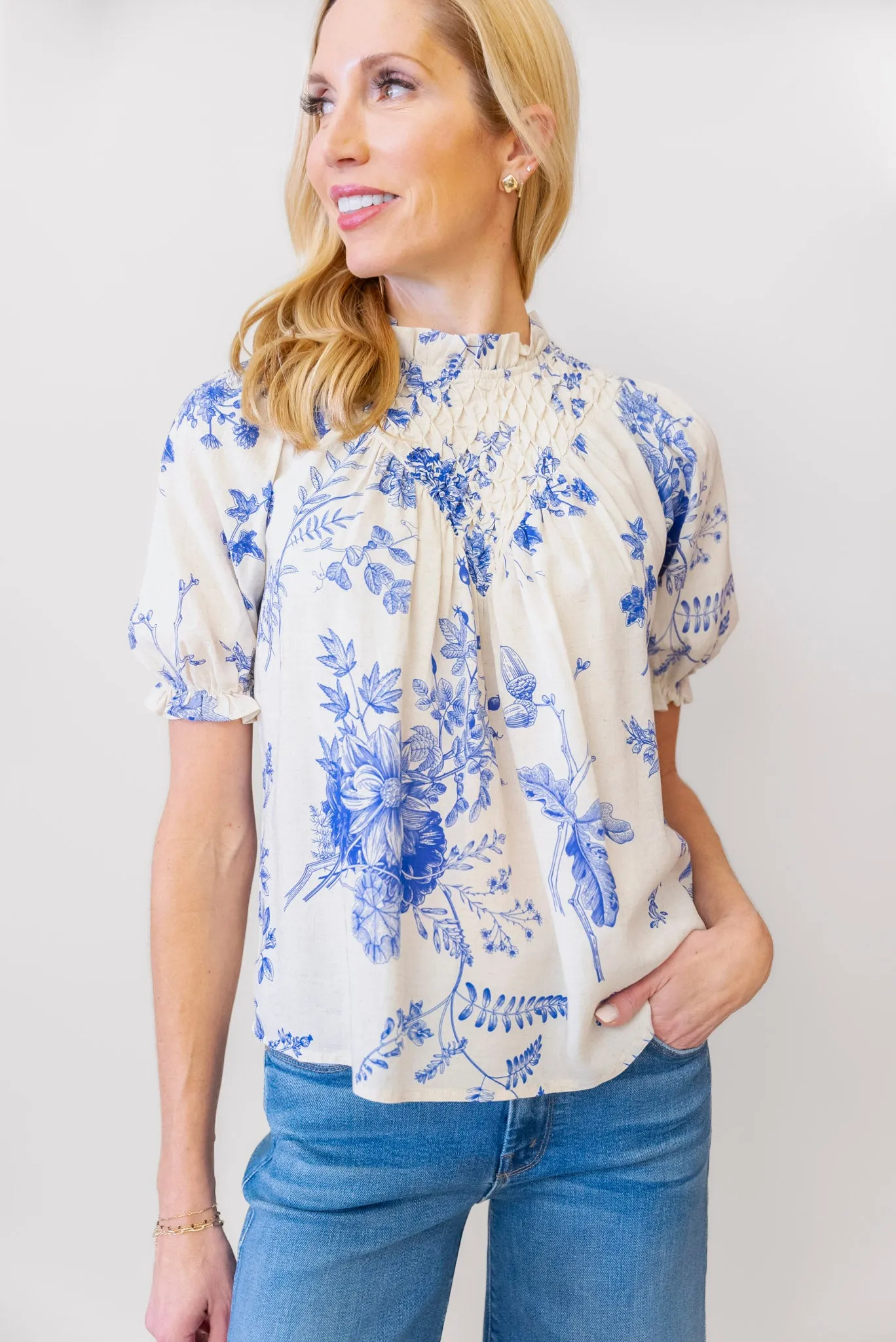 THML Printed Blouse