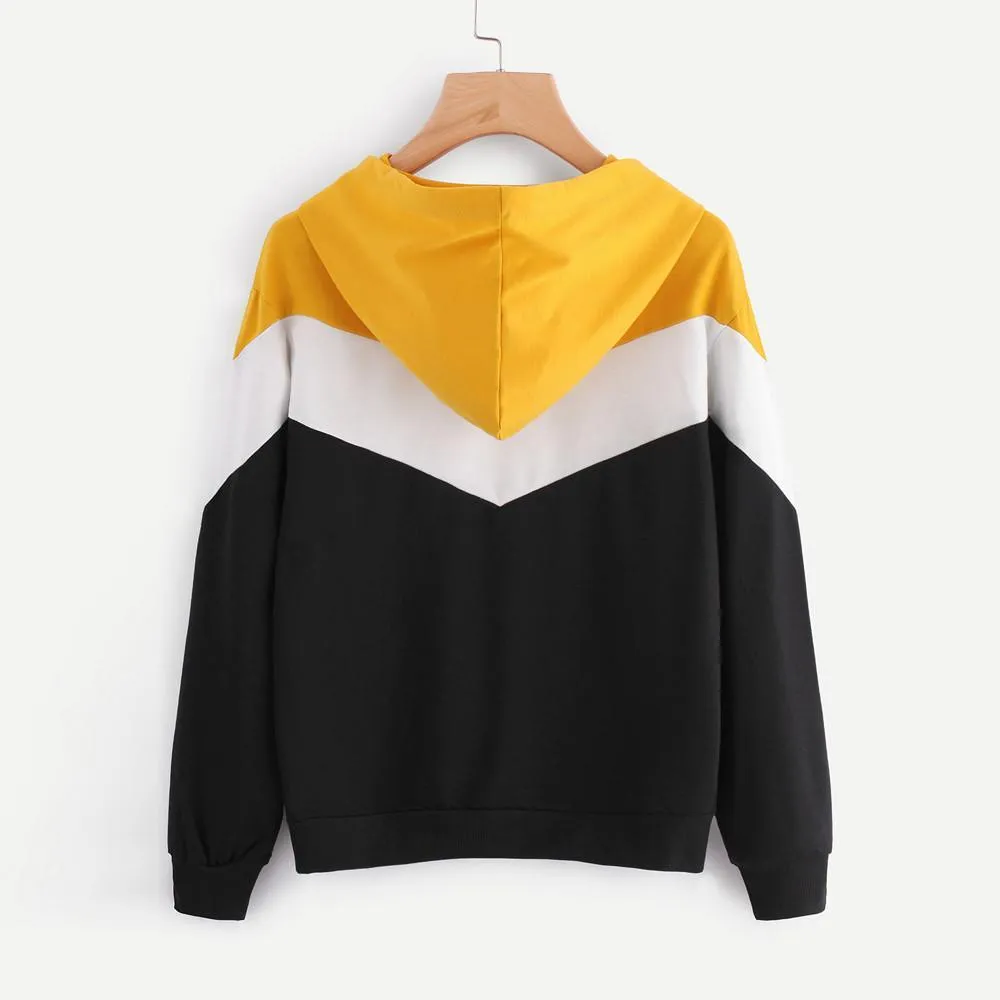 Two Tone Hooded Shirt