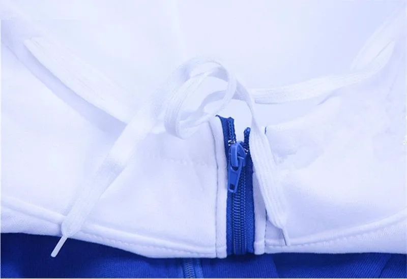 Two Tone Hoodie & Pants (2 Piece Set)