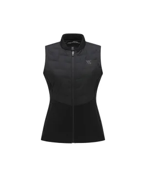 Ultra Light Down Women Vest  - Black