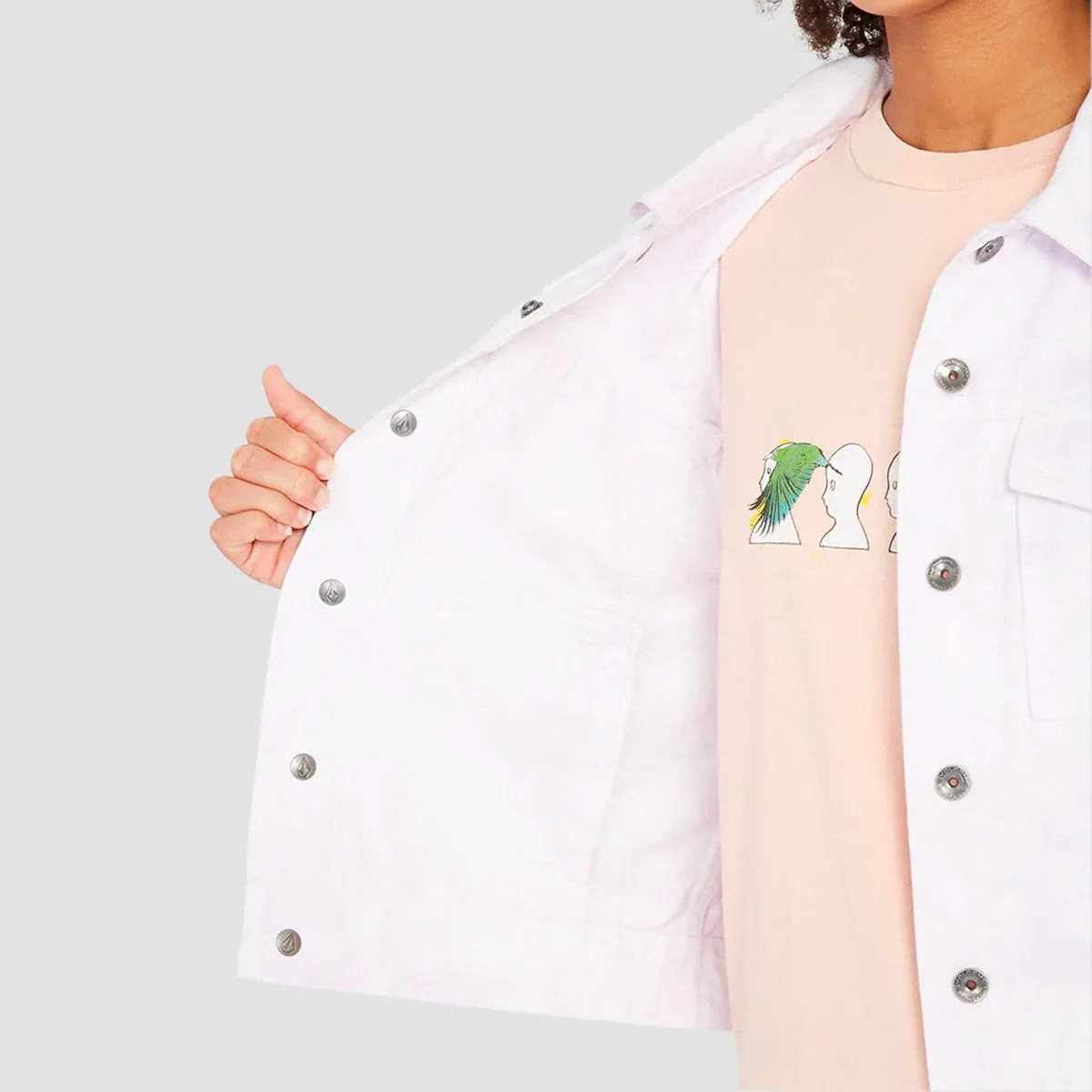 Volcom Radstone Jacket Light Orchid - Womens