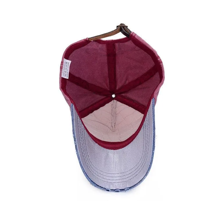 West Louis™ Star Patchwork Baseball Cap