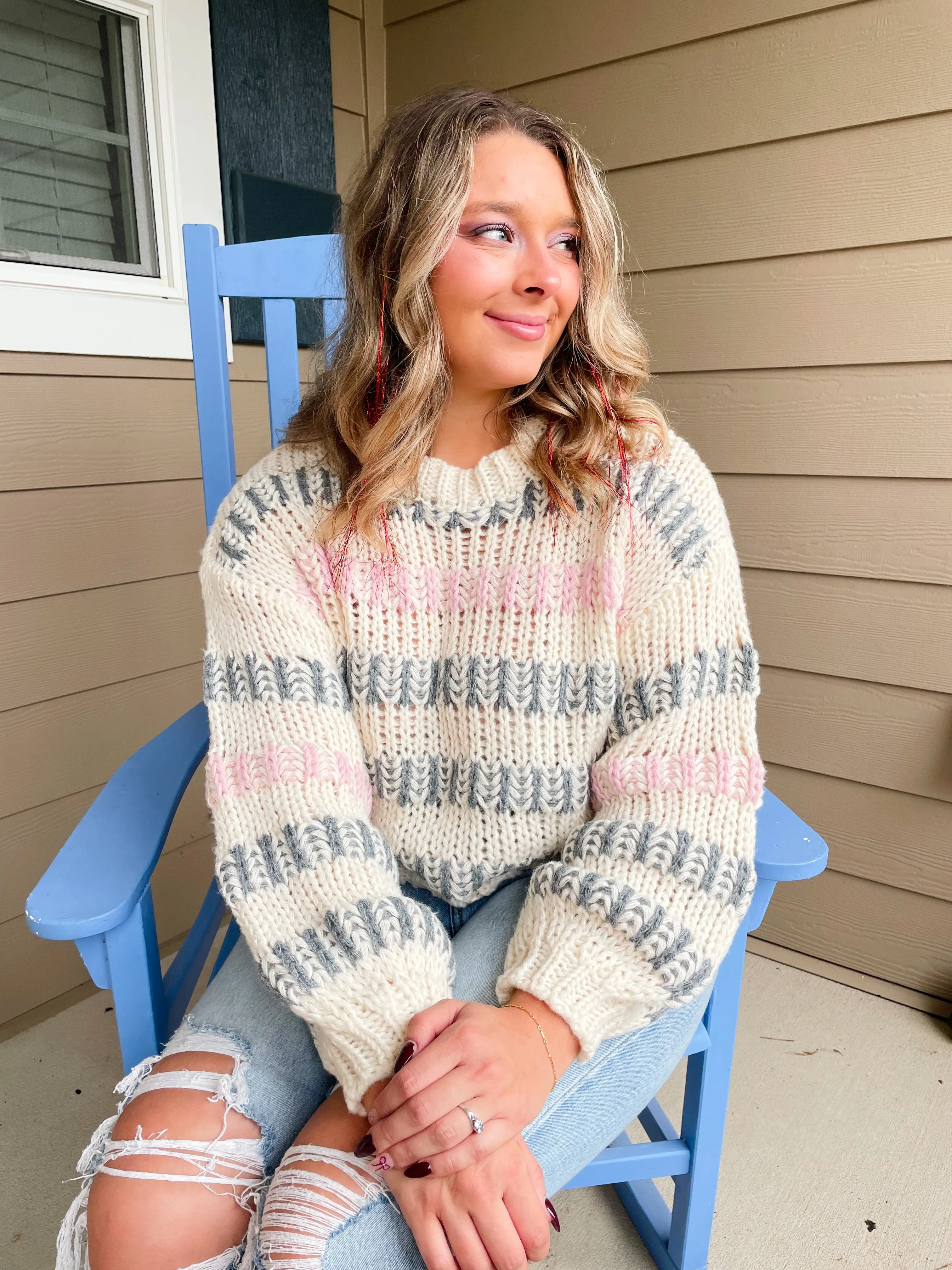Wintry Mix Sweater