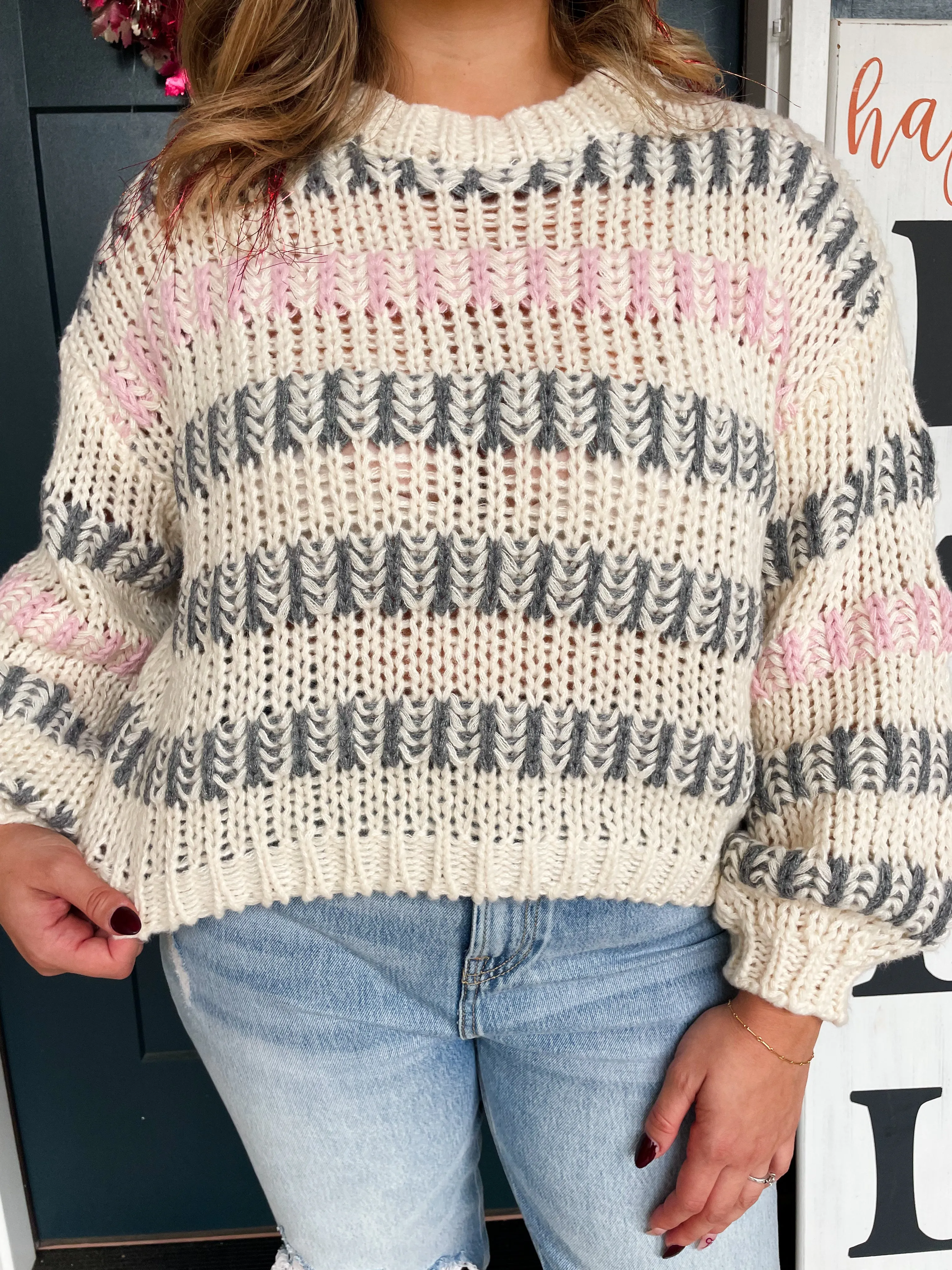 Wintry Mix Sweater