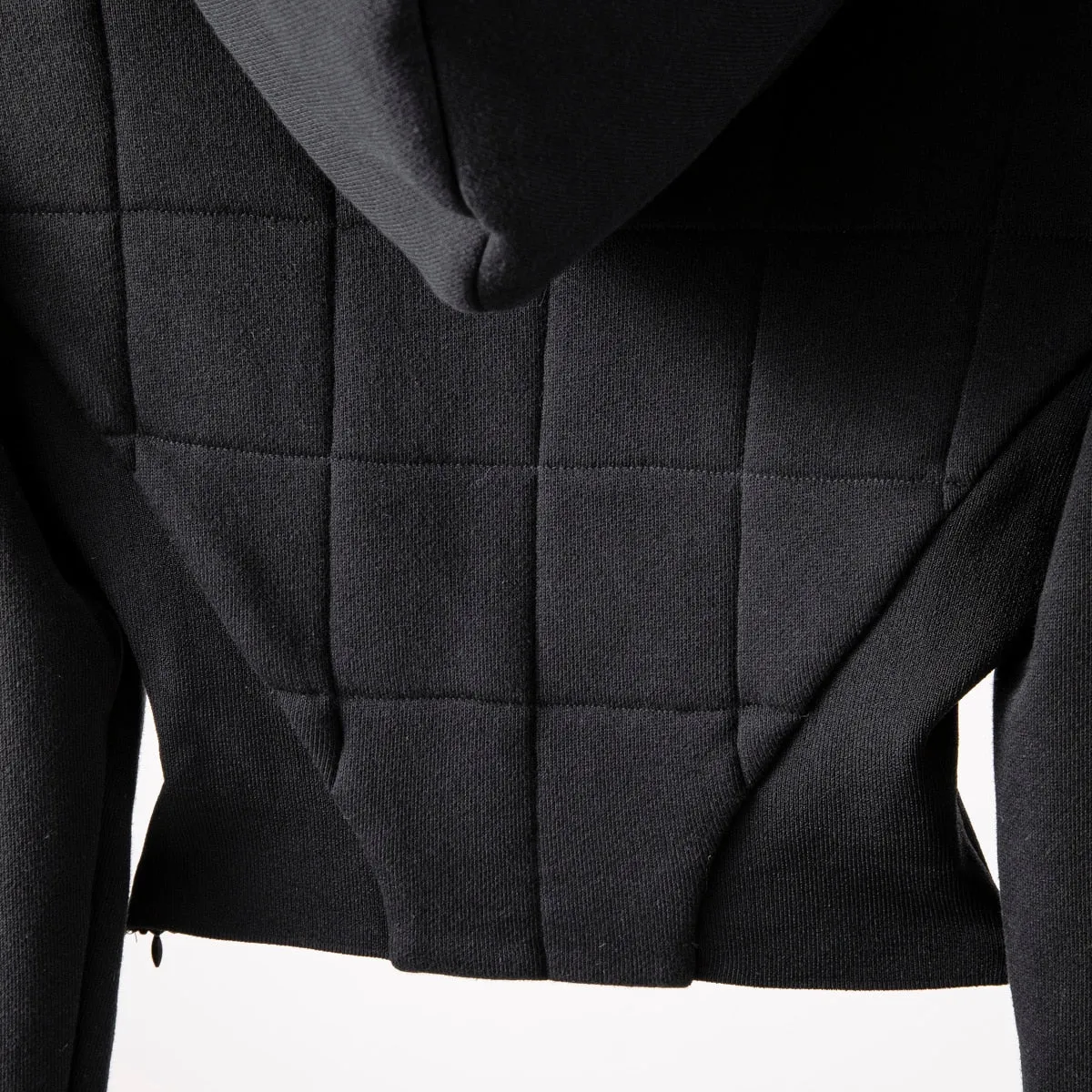 Women Hoodies Sweatshirt Patchwork Black Sweatshirt
