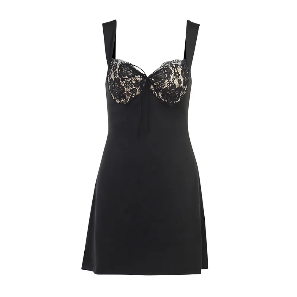 Women's Lace Patchwork Dress