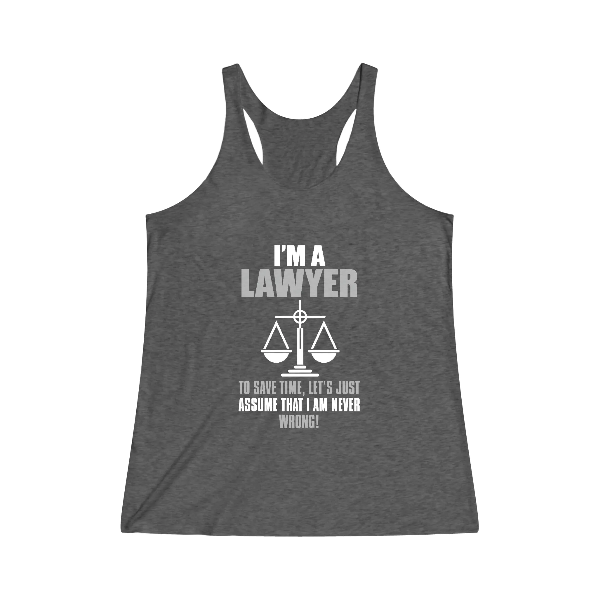 Women's Tri-Blend Racerback Tank