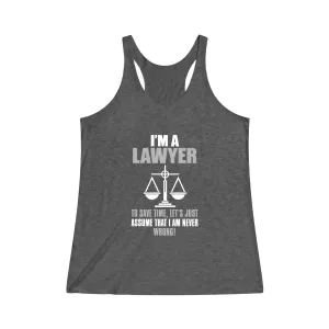 Women's Tri-Blend Racerback Tank