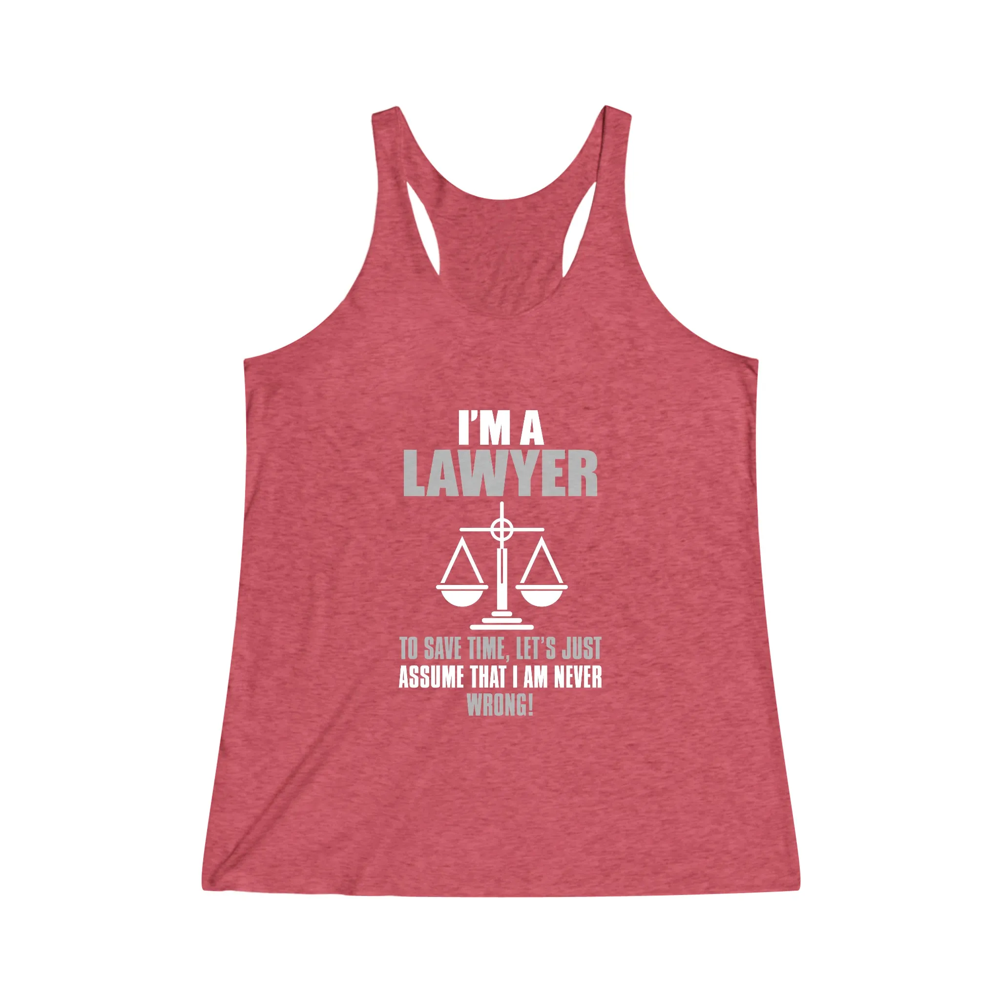 Women's Tri-Blend Racerback Tank