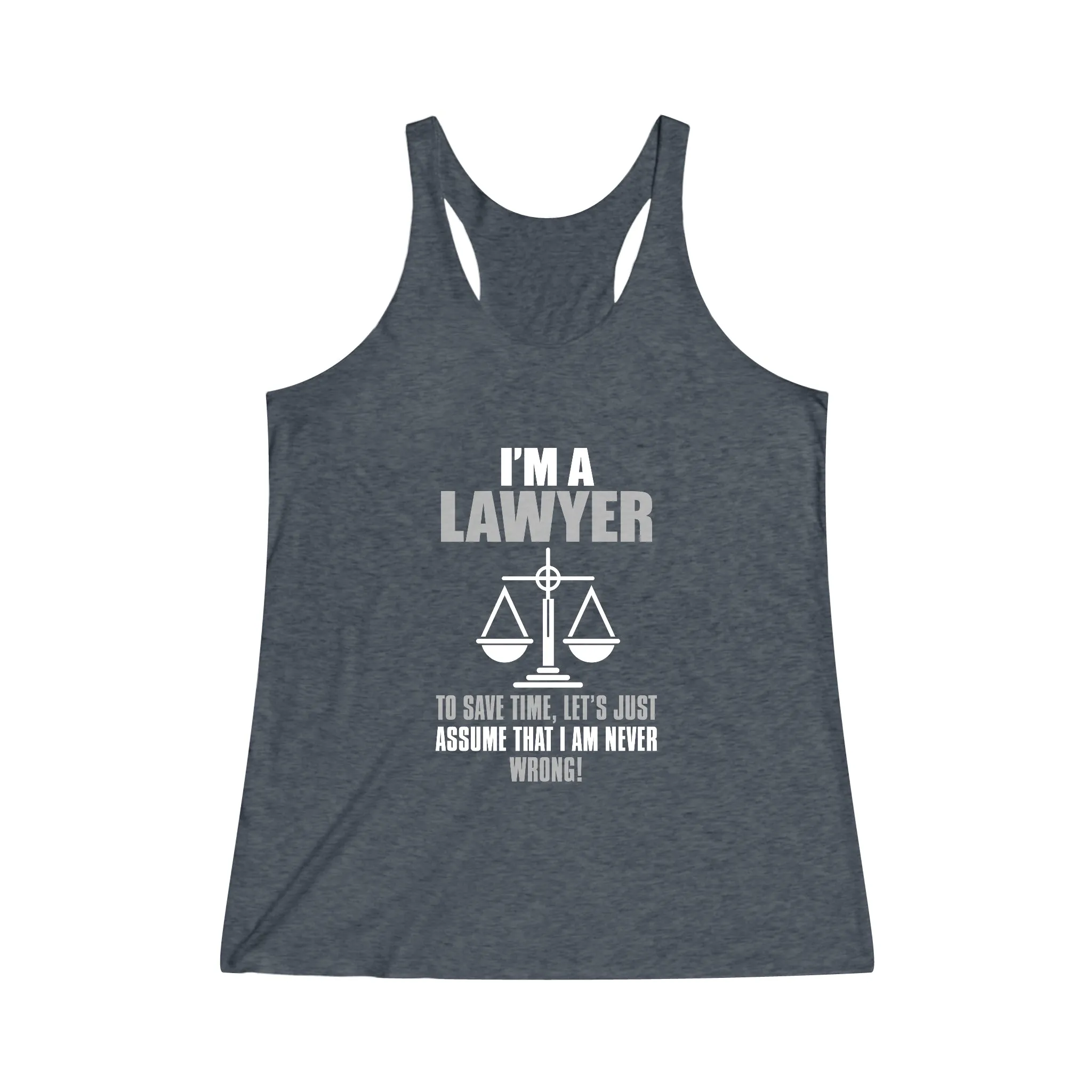 Women's Tri-Blend Racerback Tank