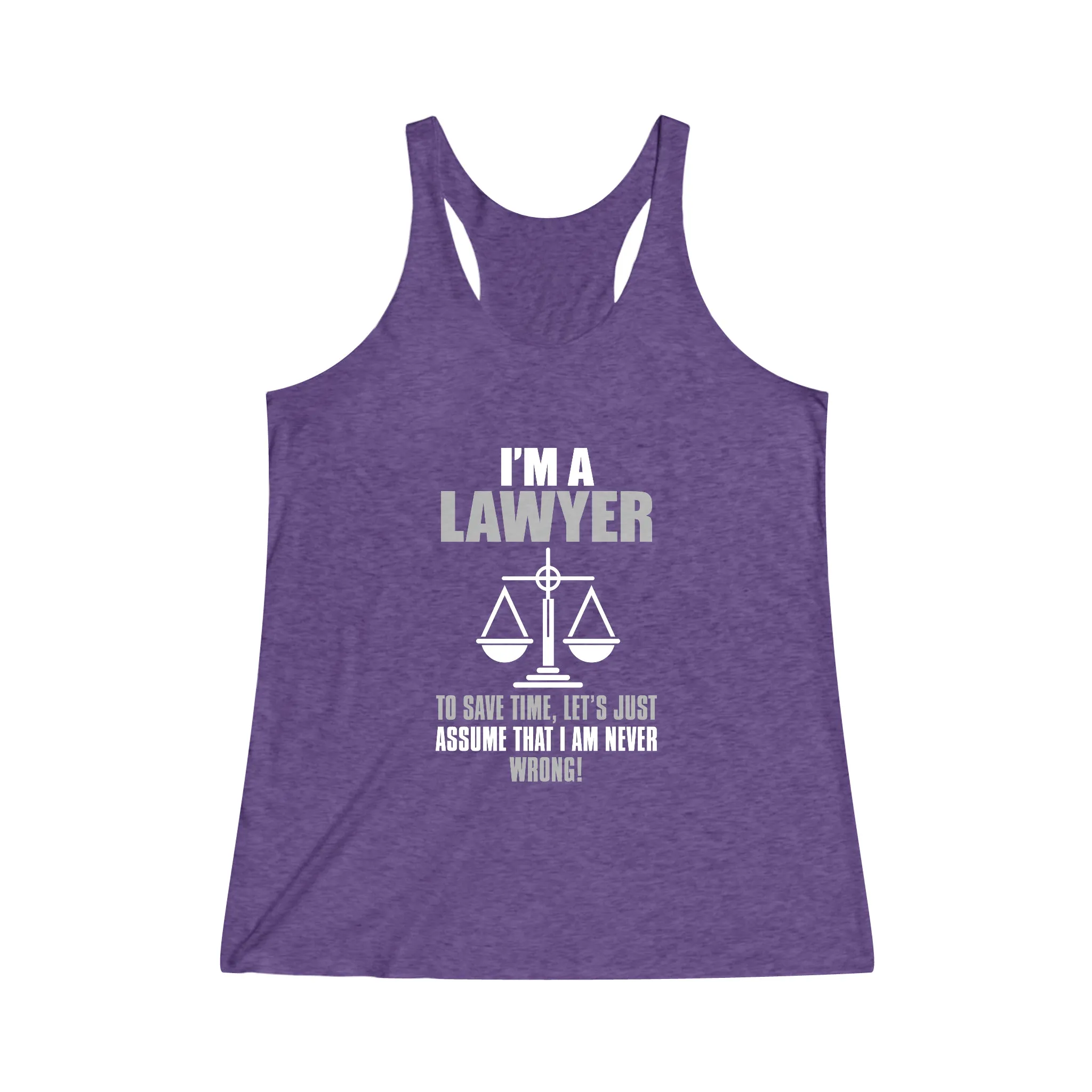 Women's Tri-Blend Racerback Tank