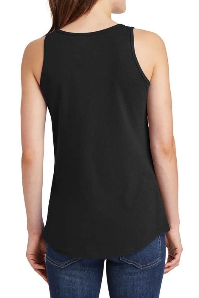 Women's Wifey with Cursive Core Cotton Tank Tops -XS~4XL