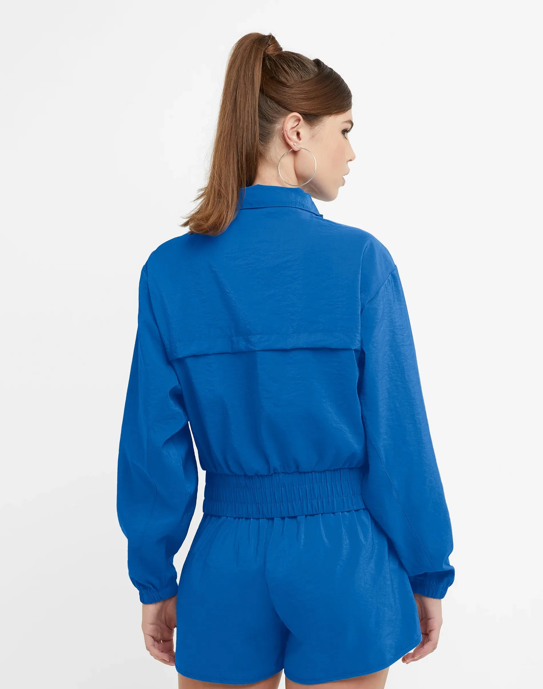 Women's Woven Full Zip Jacket