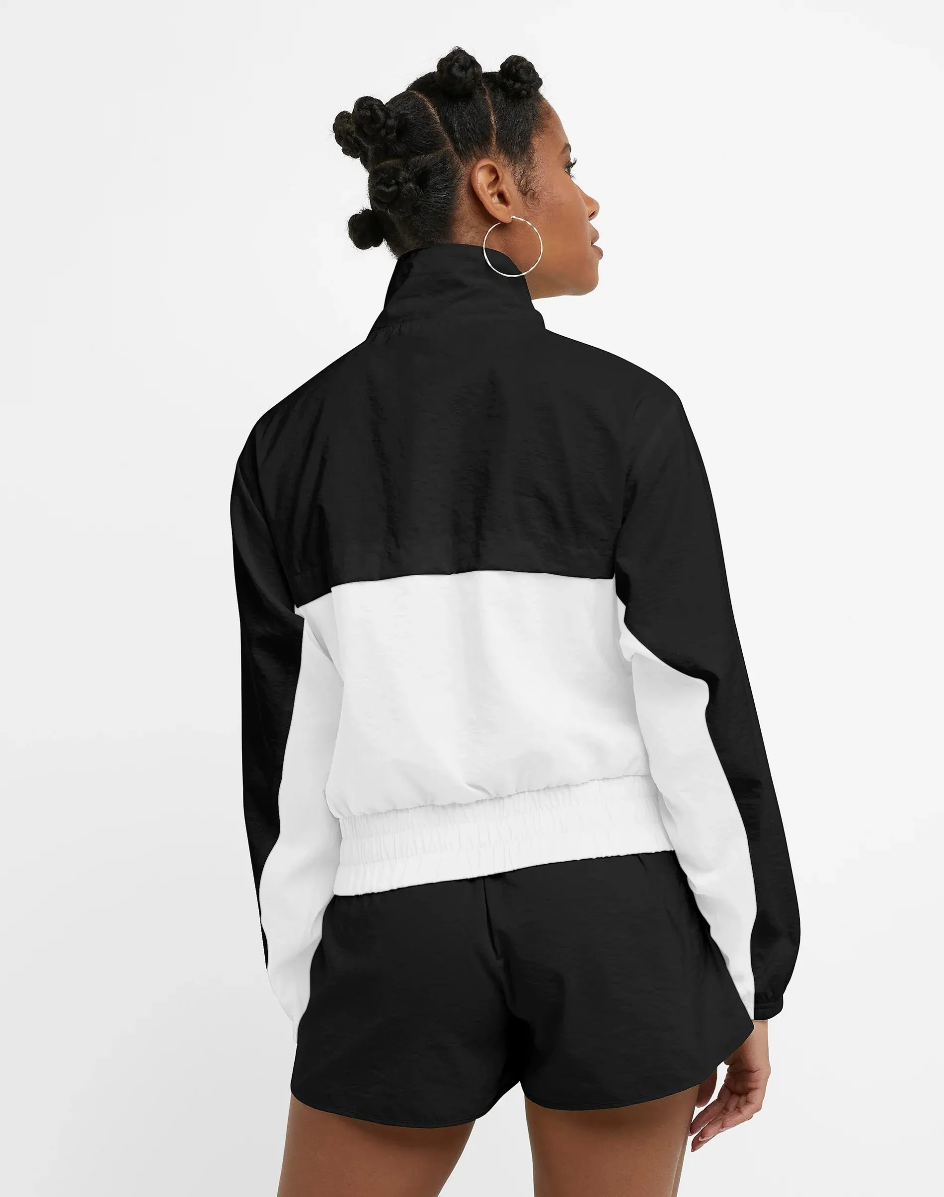 Women's Woven Full Zip Jacket